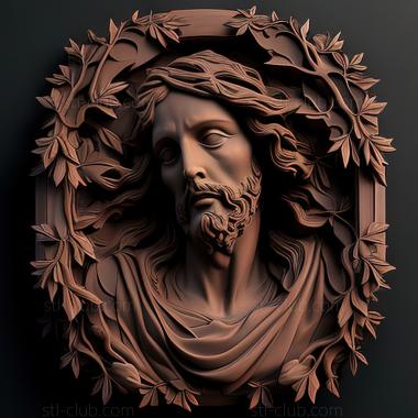 3D model st jesus (STL)